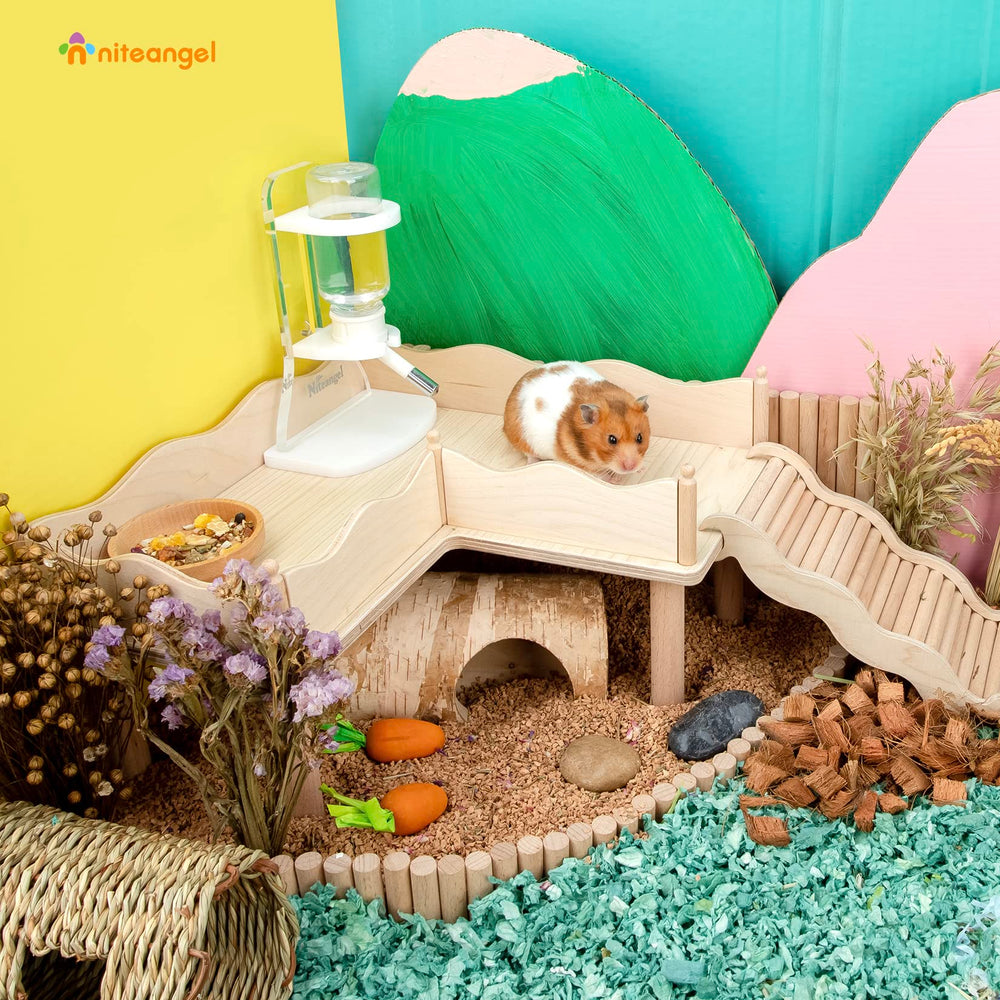Superficie impermeable Niteangel, fácil de limpiar y mantener seco.
