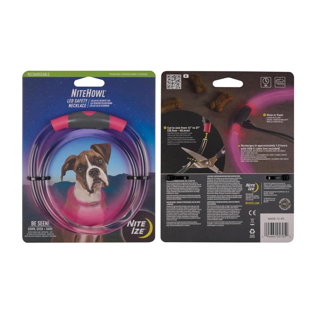 NiteHowl: ideal para paseos nocturnos gracias a su brillo visible.
