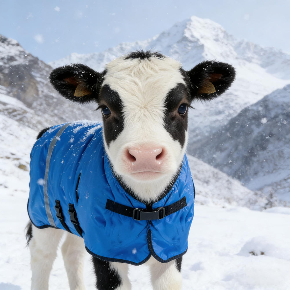 NIUTRIP cobija-ternero-tejido-impermeable: tejido resistente al agua para uso frecuente.