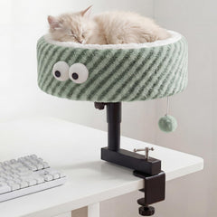 NIUZYRO cama escritorio para gato con ajuste 360° para comodidad diaria