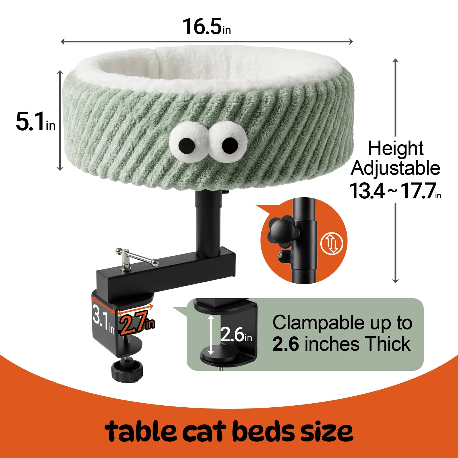 NIUZYRO dimensiones amplias para gatitos y adultos