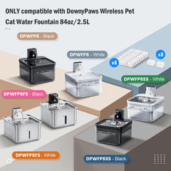 NIXOOT DownyPaws: esponjas pre-filtro para capturar impurezas