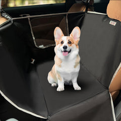 njnj cubre-asiento-trasero-perro-media-hamaca protege el asiento para viajes cómodos