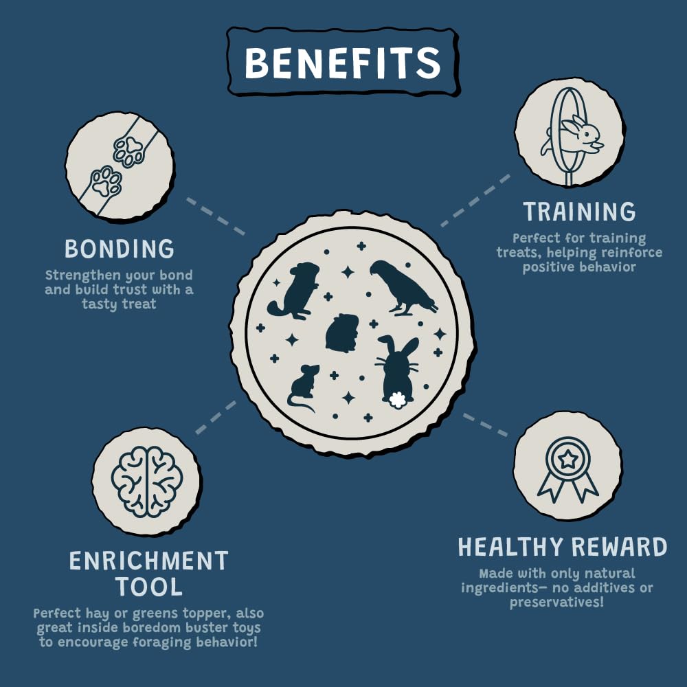 No Furries Delights bocaditos mezcla de verduras, complemento sabroso para heno diario.