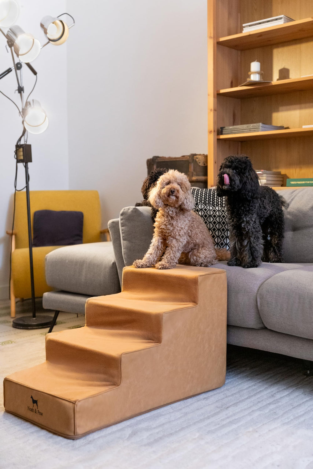 Noah & Paw ancho 17 pulgadas para muebles amplios y estables