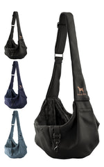 Portabebés bandolera Noah & Paw para perro pequeño, cómodo para paseos.