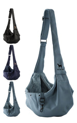 Noah & Paw Sling para cachorros pequeños, vista frontal para paseos