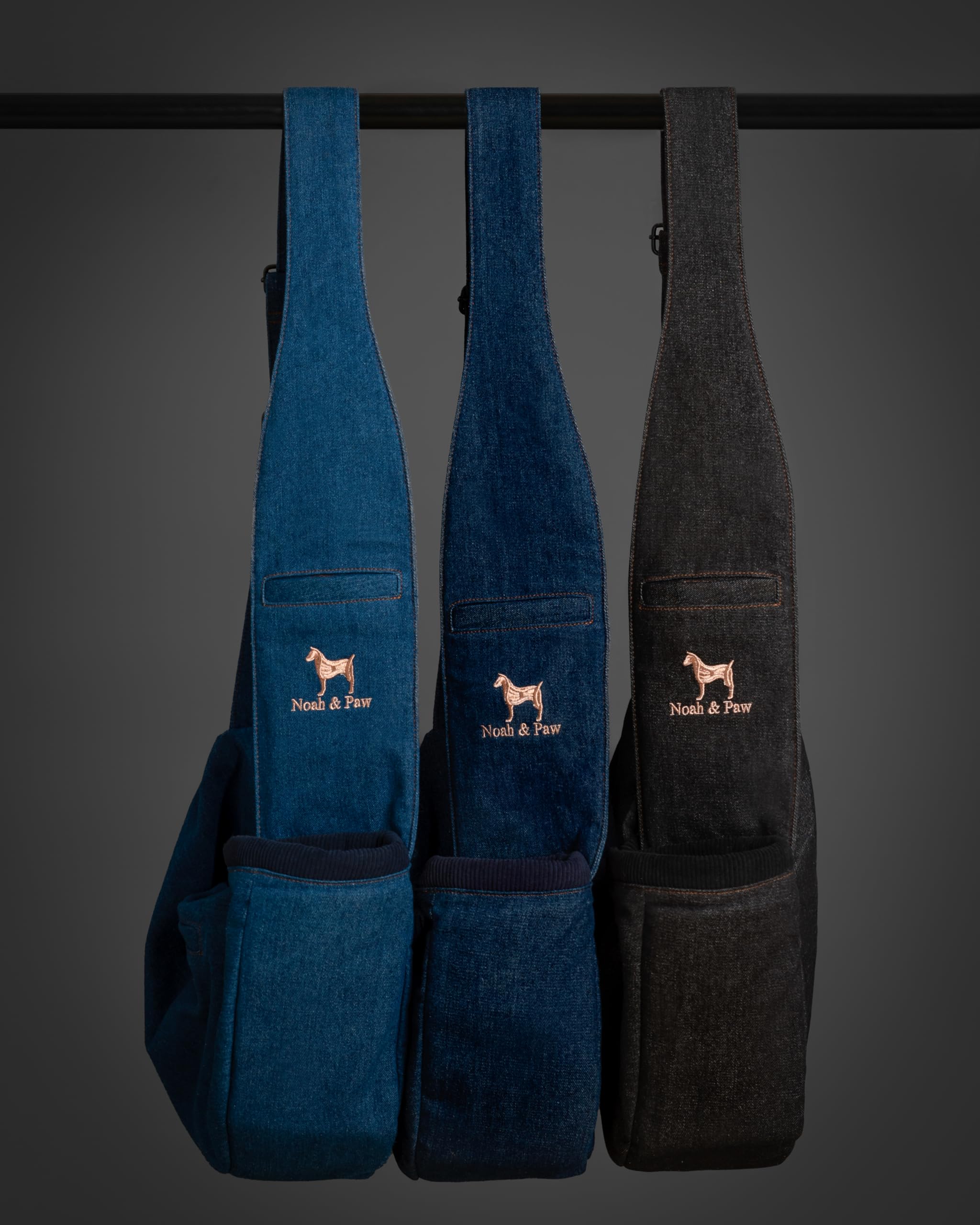 Noah & Paw sling para uso diario en la calle, cómodo y práctico.