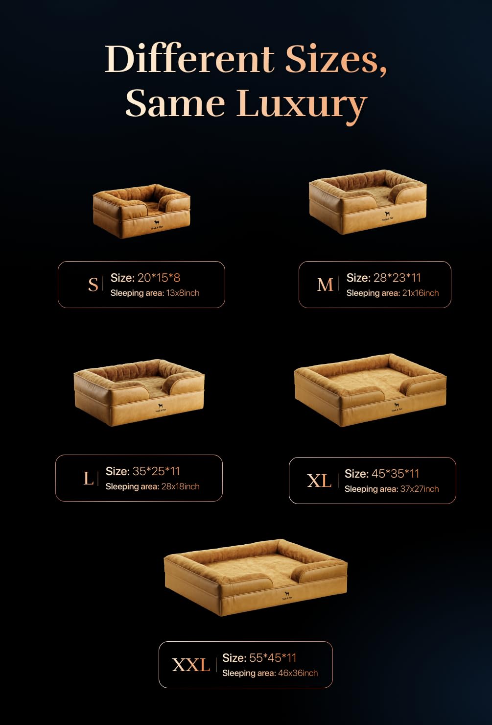 Cama NOAH & PAW XL con gel enfriante para confort duradero
