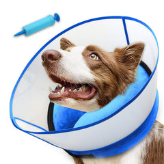 NoarWin cono inflable 2 en 1: detalle principal muestra diseño ergonómico para recuperación.