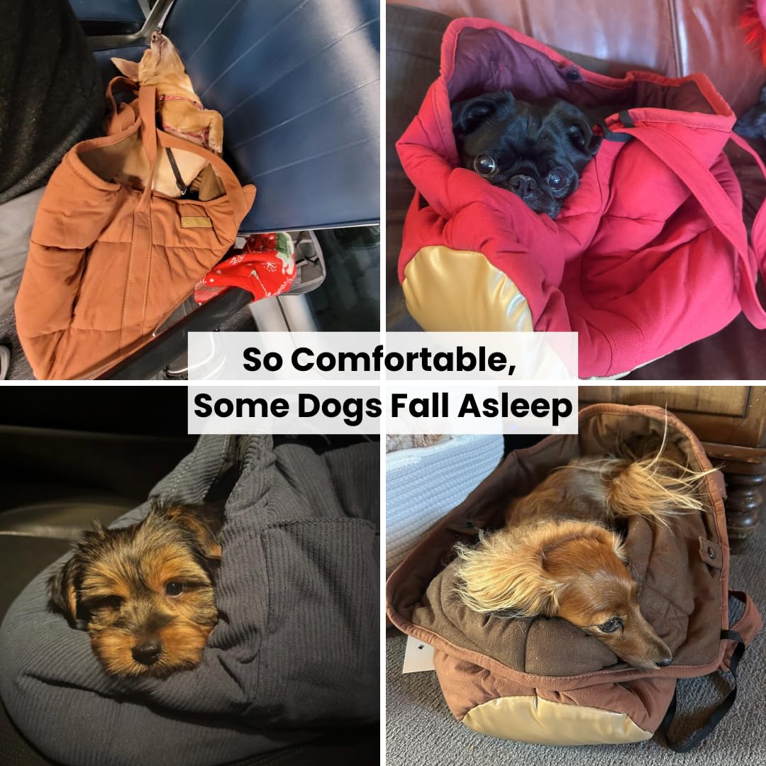 NoblePup arnés de seguridad integrado para evitar escapes durante los paseos.
