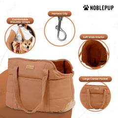 NoblePup asa confortable para un transporte cómodo y estable.