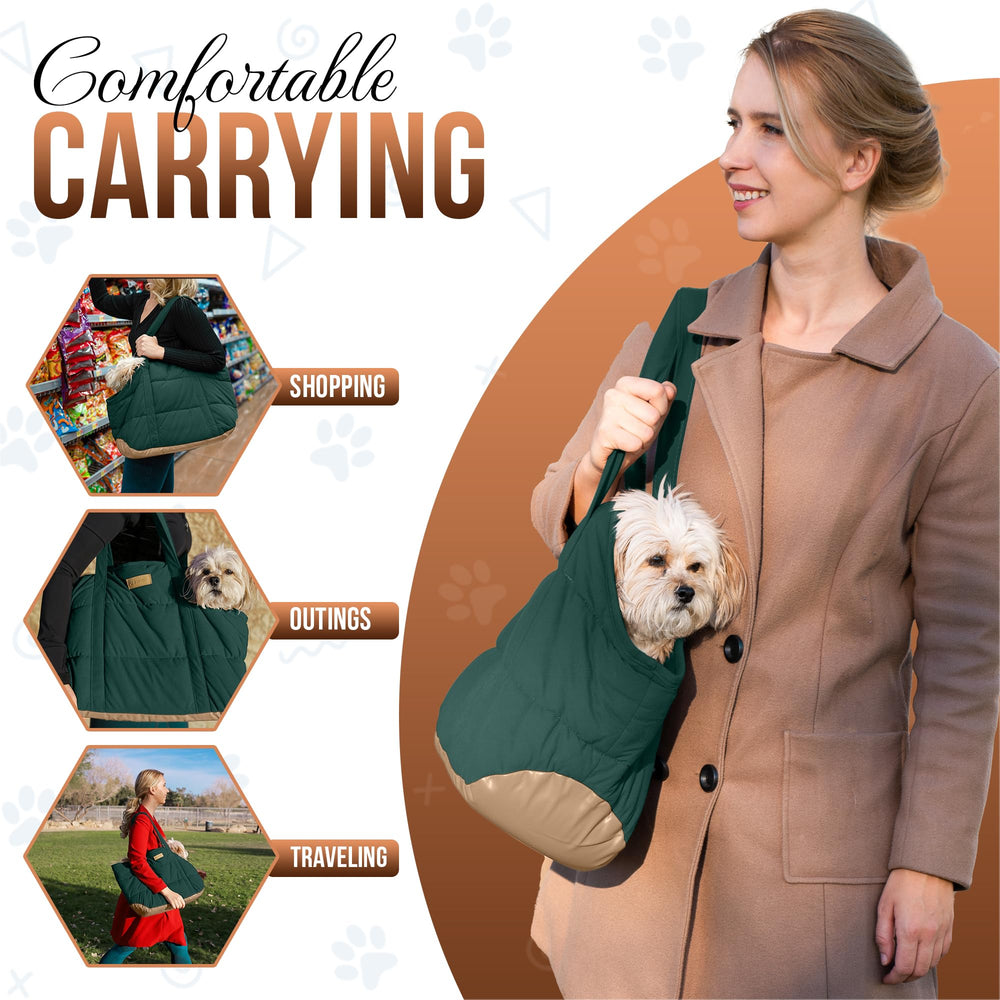 NoblePup asas confortables para llevar, acceso rápido y cómodo.