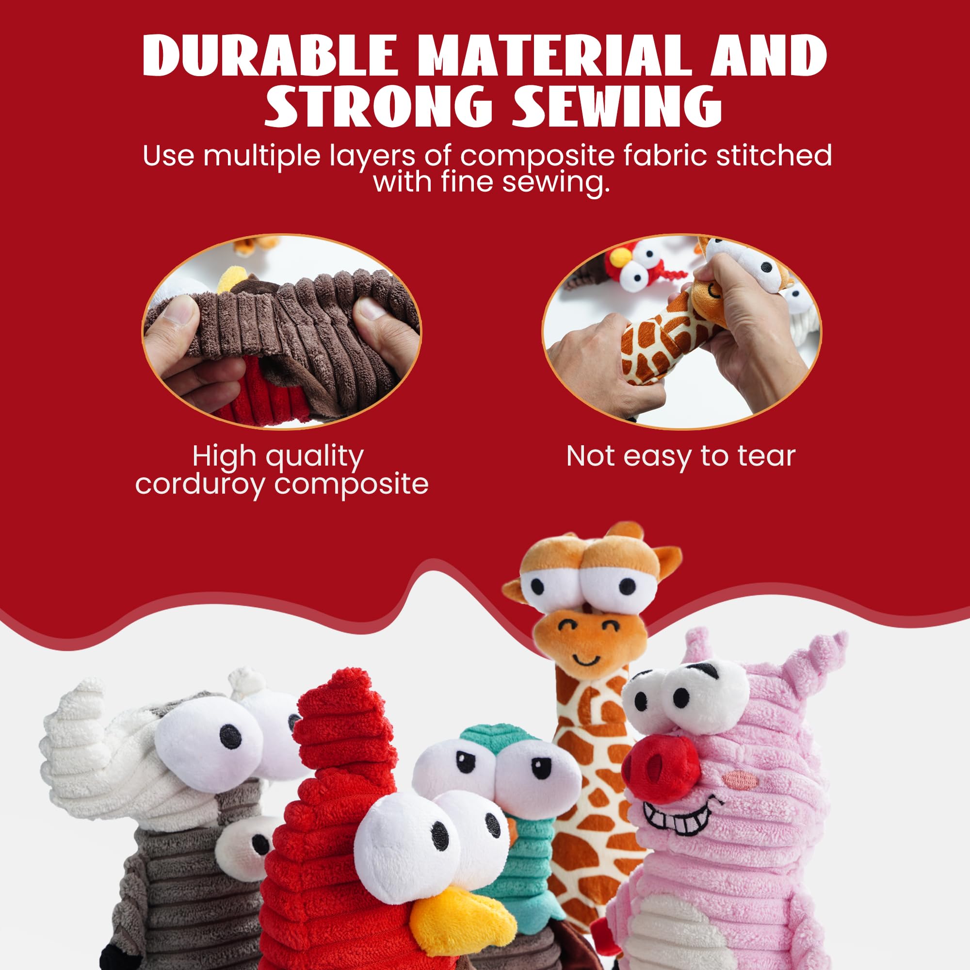 Juguete nocciola-zoo-set-de-5: variedad para diferentes juegos y rutinas.