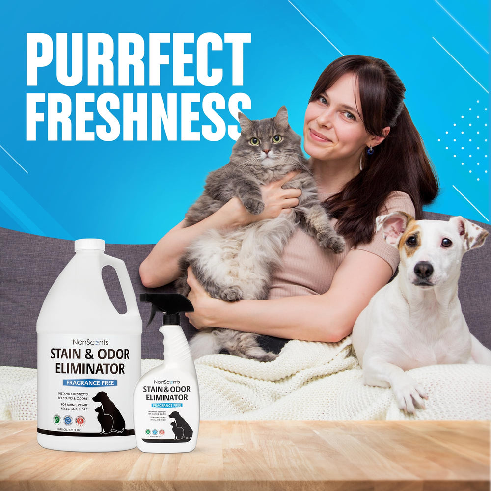 NonScents limpiador enzima para mascotas, reduce manchas y olores