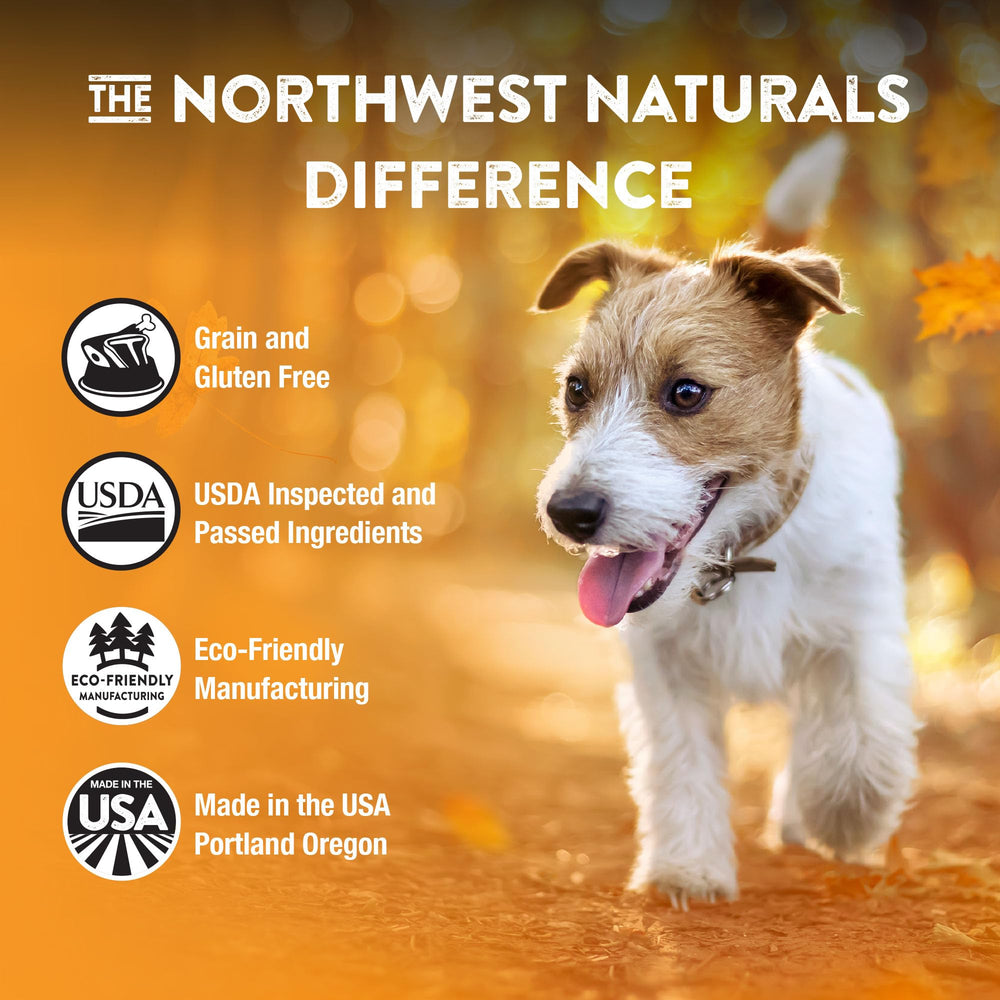 Mejora el brillo del pelaje y la salud dental con Northwest Naturals.