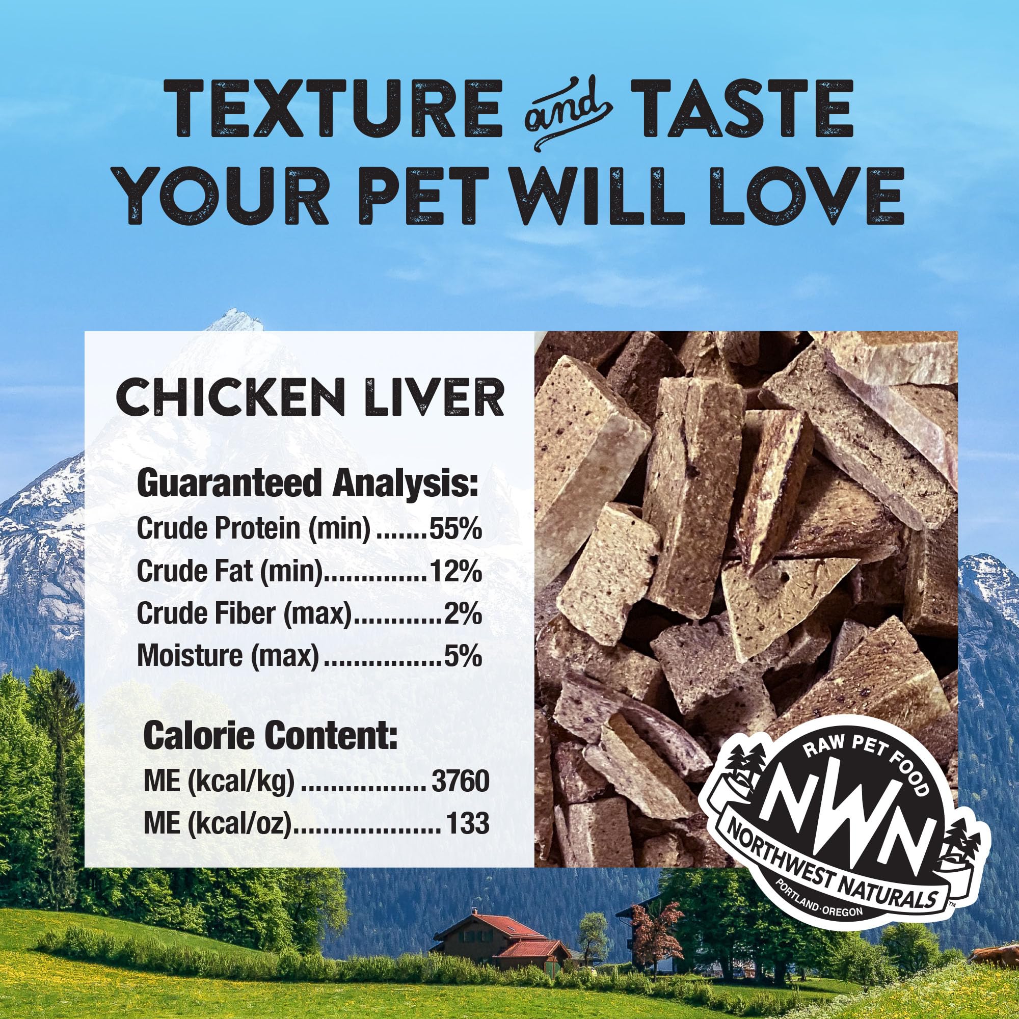 Northwest Naturals Raw Rewards perfecto como premio de entrenamiento.
