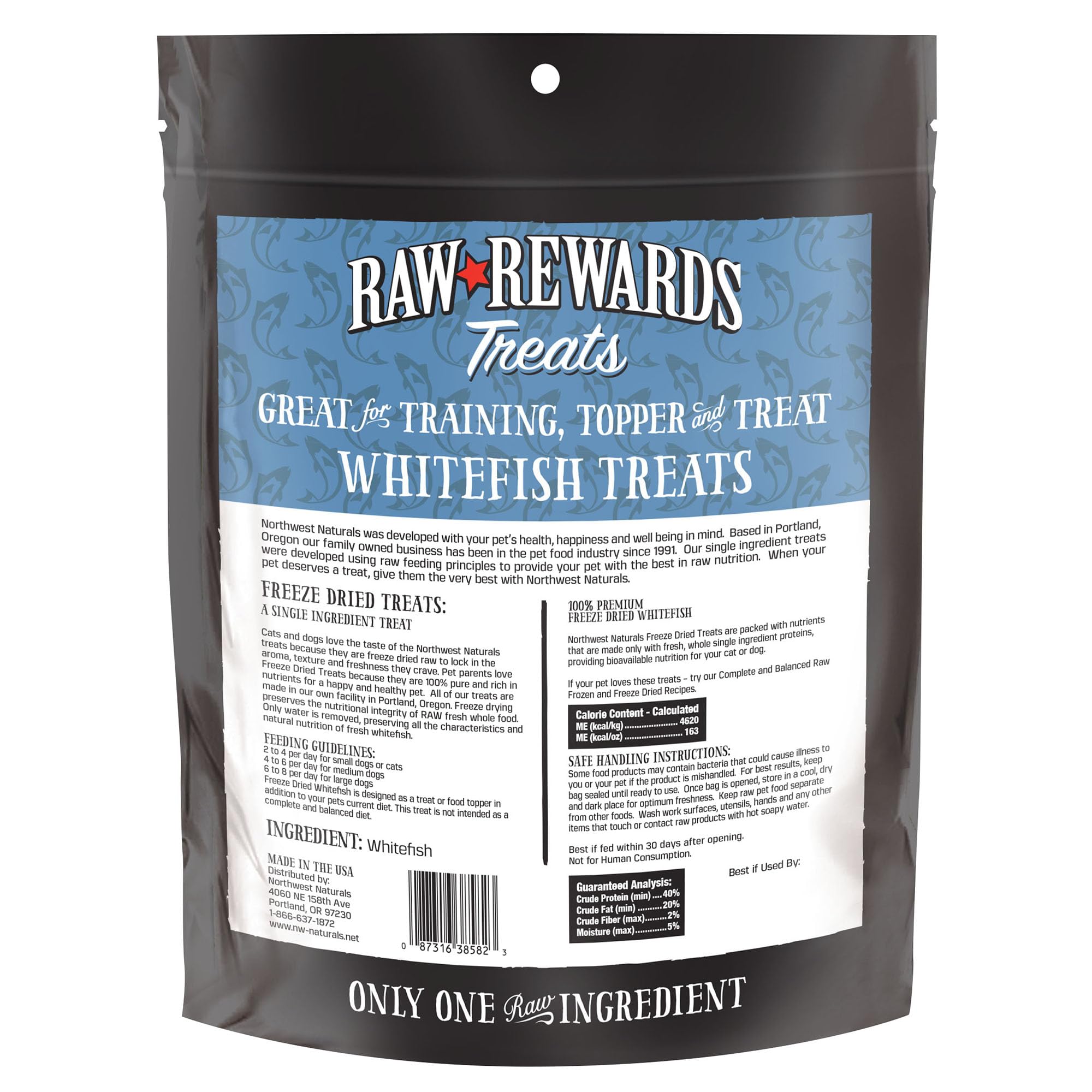 Northwest Naturals Rewards, almacenamiento en casa: mantiene la frescura.