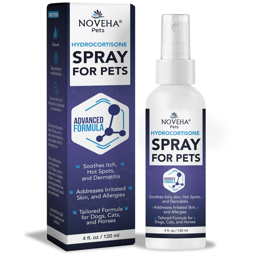 NOVEHA 1% Hidrocortisona spray en botella para alivio suave