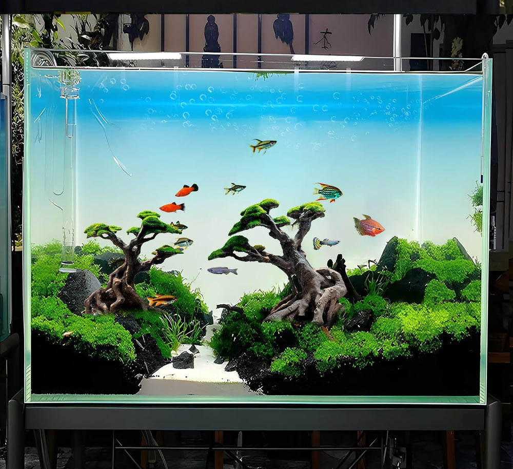 Novelsite Decoración de acuario con piedra arenisca para zona central