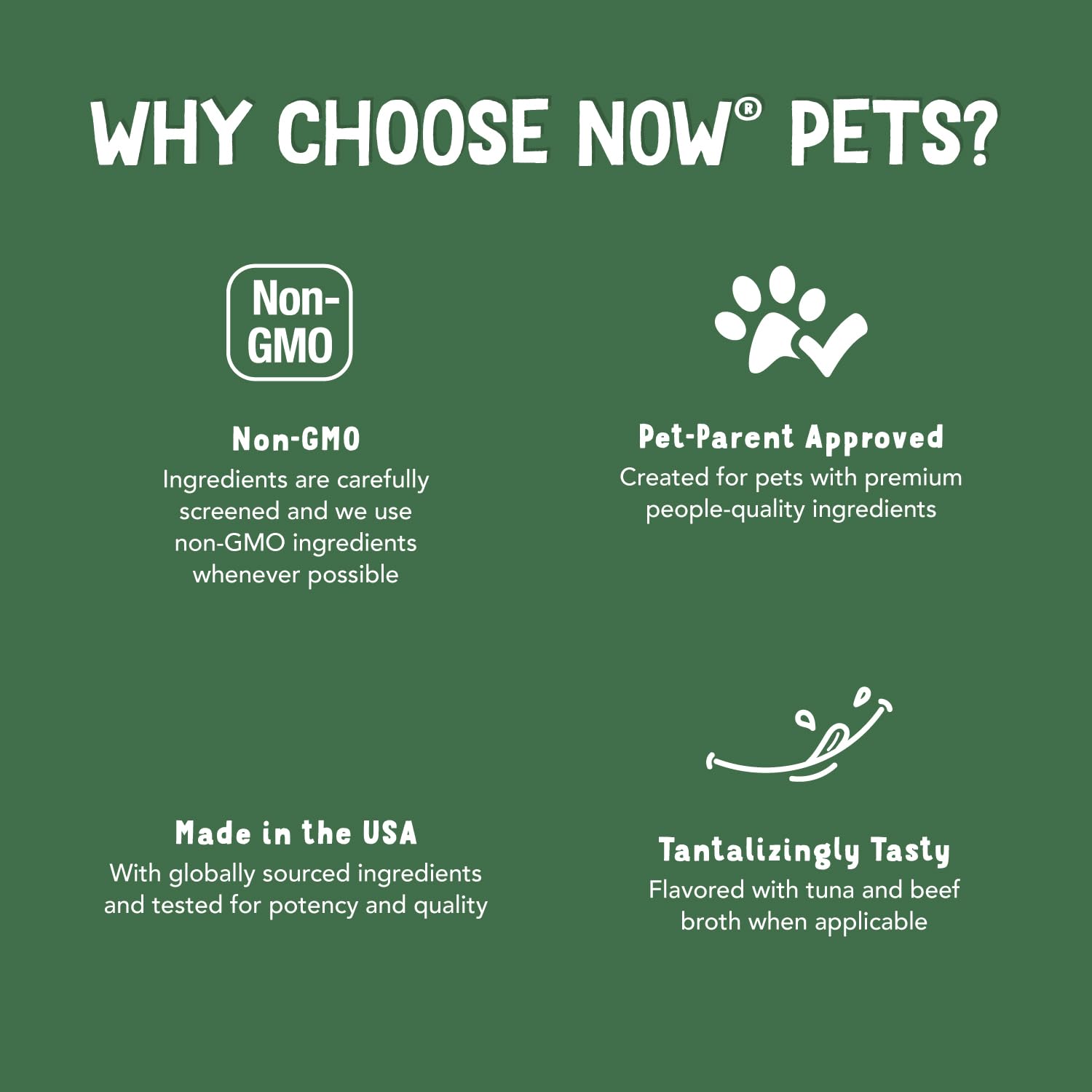 Se recomienda combinar NOW Pets Omega-3 para soporte adicional de articulaciones
