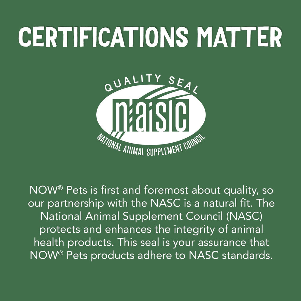 NOW Pets tabletas-masticables-en-mano: ejemplo de consumo diario para mascotas activas