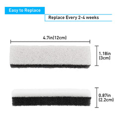 NPET filtros WF020TP, densidad alta para filtración múltiple.