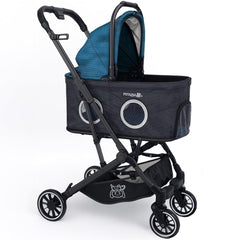 NTHUT WagZee coche-mascotas-malla-360, paseo cómodo y visibilidad para tu mascota.