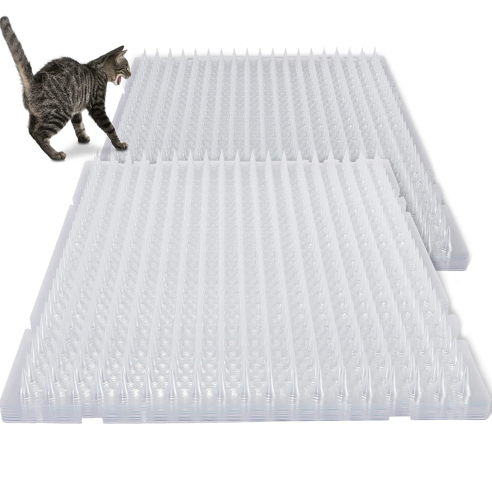 Nuanchu tapete repelente de gato transparente para uso exterior y protección de muebles.