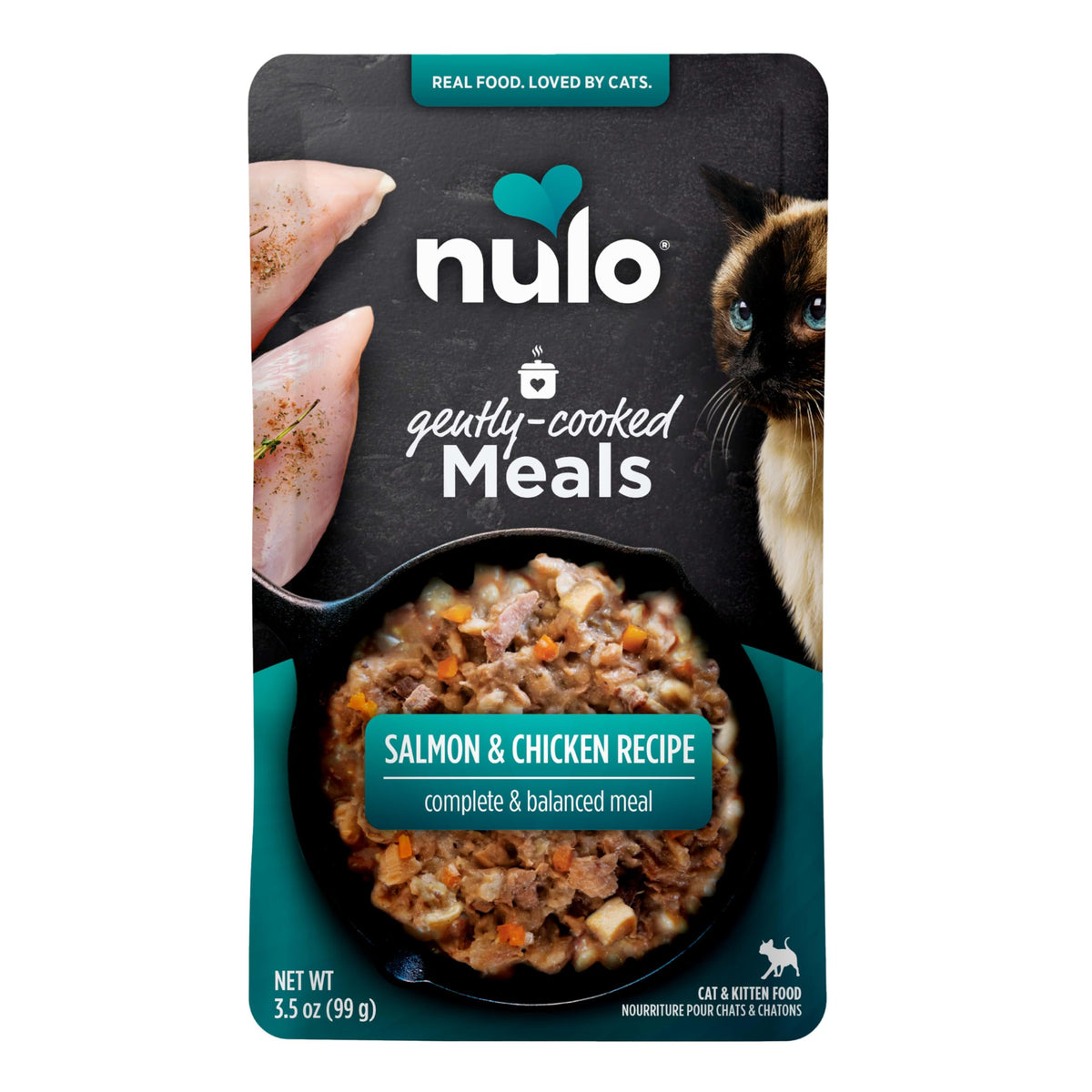 Nulo Comidas Suavemente Cocinadas en bolsa, lista para servir.