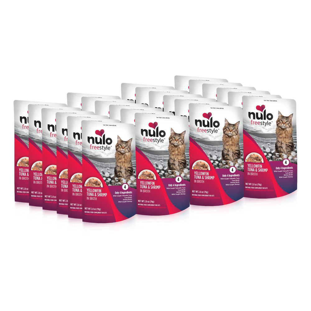 Nulo Freestyle atún salvaje: trozos jugosos en caldo para gatos