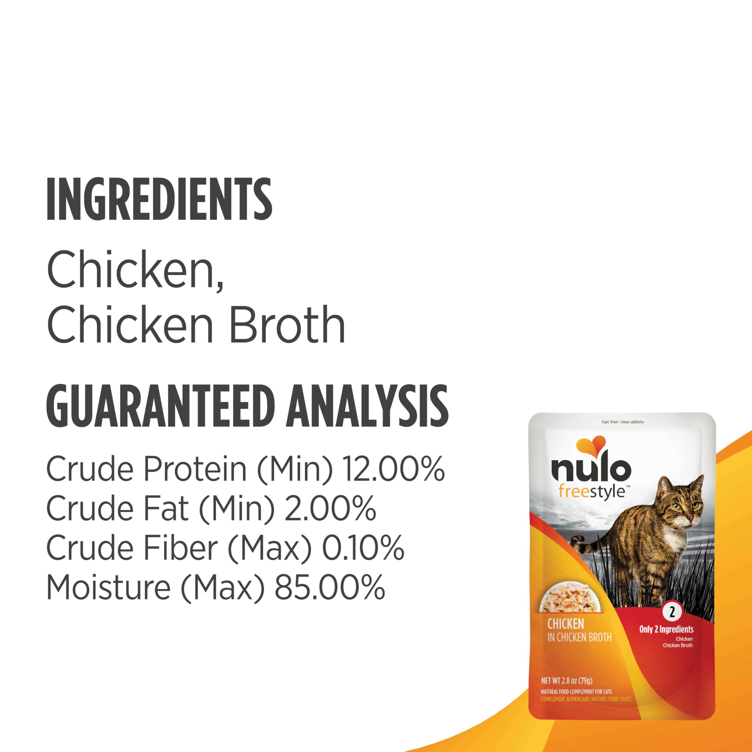 Nulo Freestyle morsels on plate with soft texture