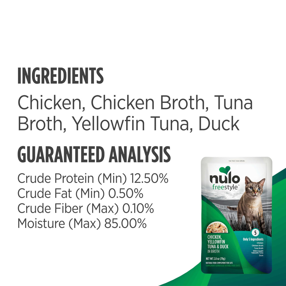 Nulo Freestyle soft texture to aid easy chewing