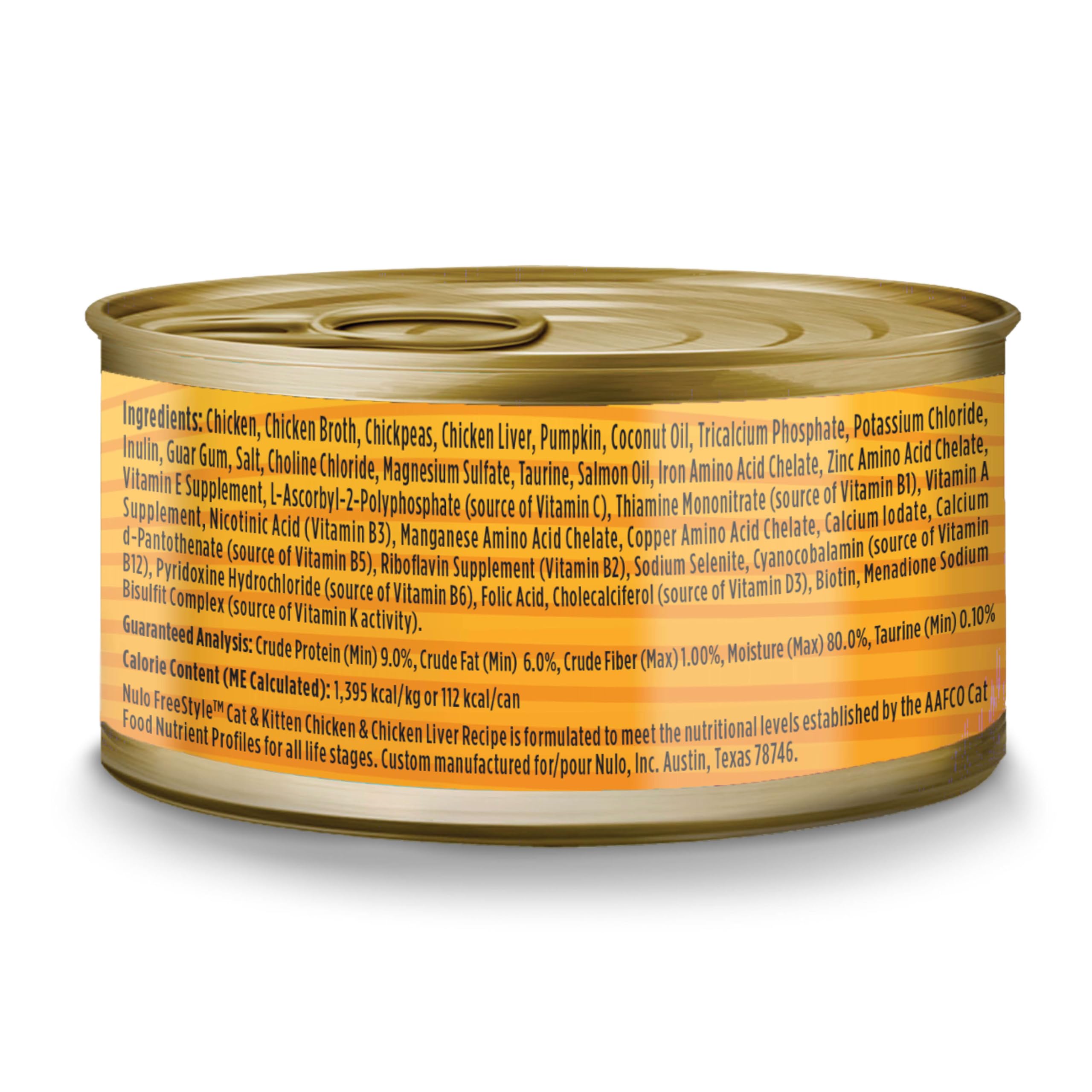 Paquete de 12 latas de Nulo Freestyle Pate