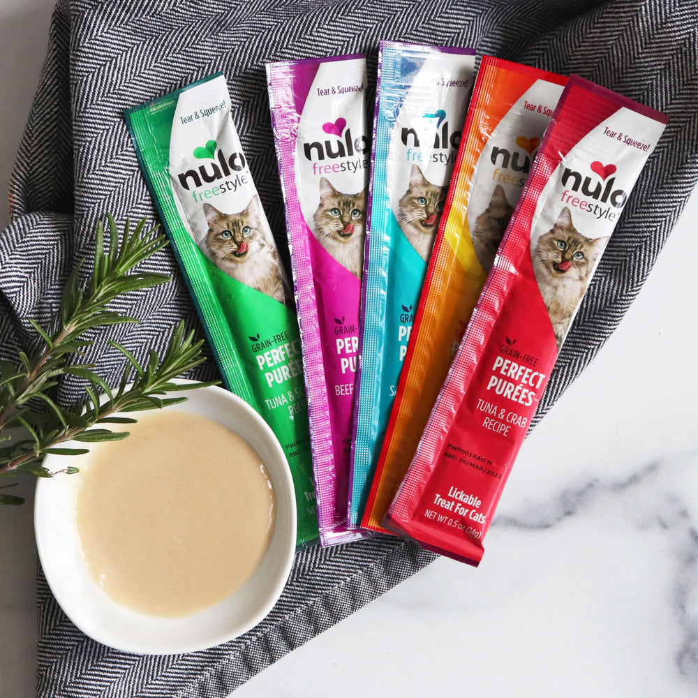 Nulo Freestyle Purees Pollo, sin maíz ni conservantes para un sabor natural