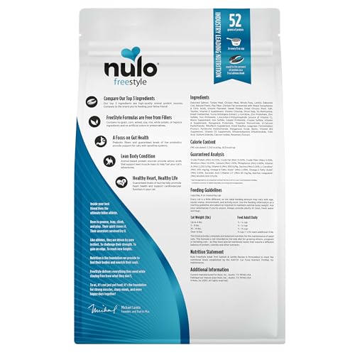 Nulo Freestyle Trim uso diario para gatos adultos, energía equilibrada