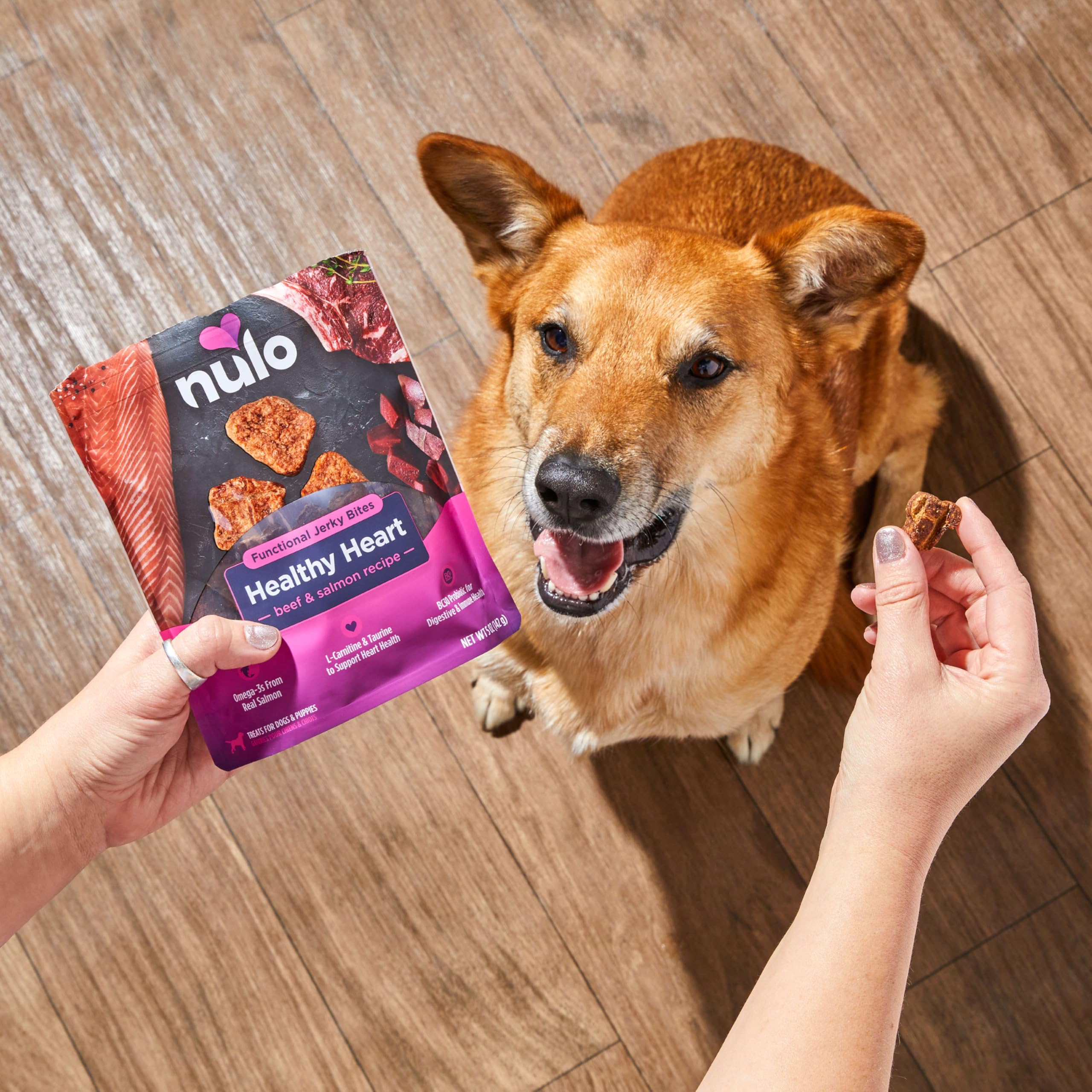 Nulo Jerky L-Carnitina Taurina para la salud del corazón.