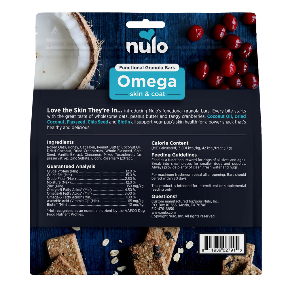 Etiqueta de Nulo Granola Funcional sin sal añadida