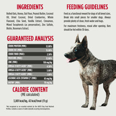 Perro feliz probando las barras funcionales de Nulo