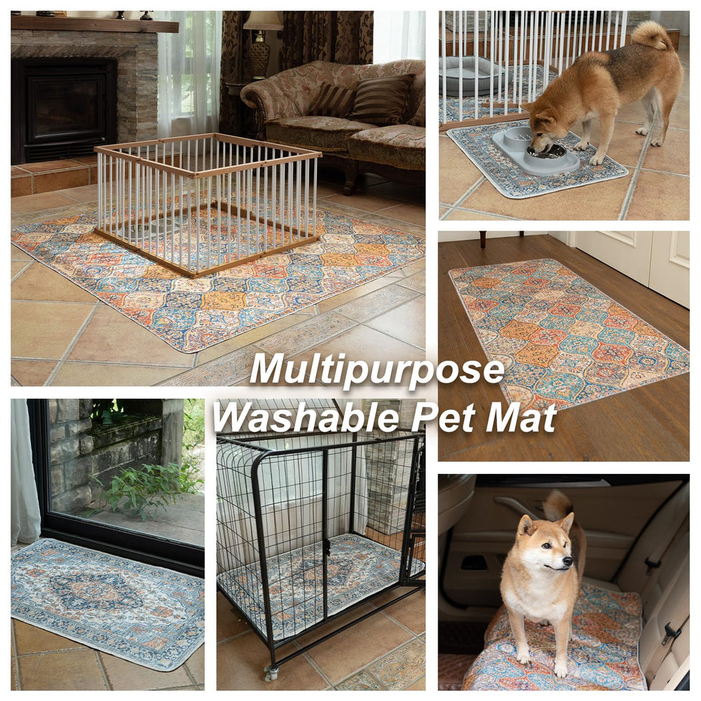 Nunubaby almohadilla lavable, capa superior absorbente y base antideslizante para seguridad.