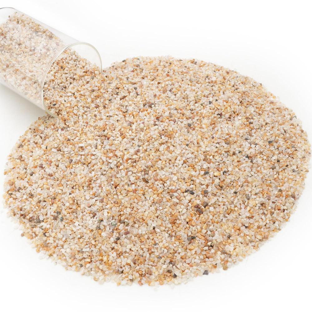 NUPICK arena 1-3mm gruesa para drenaje y sustrato estable en macetas.