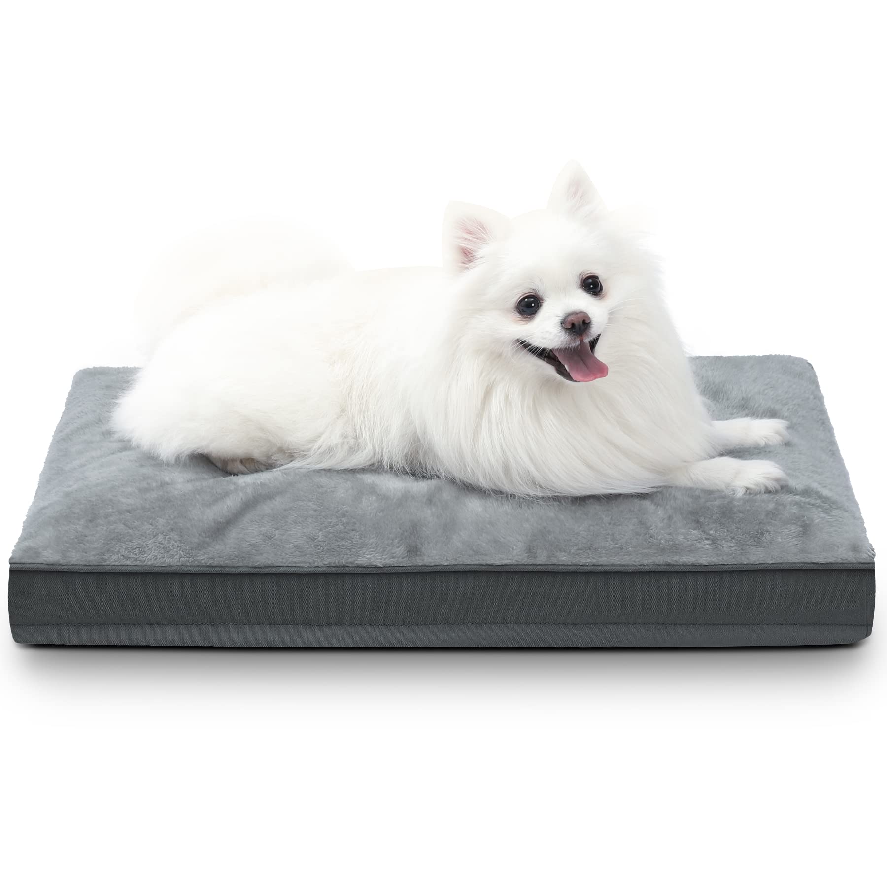 NUPIDA cama jaula para perro, superficie felpa suave para máxima comodidad