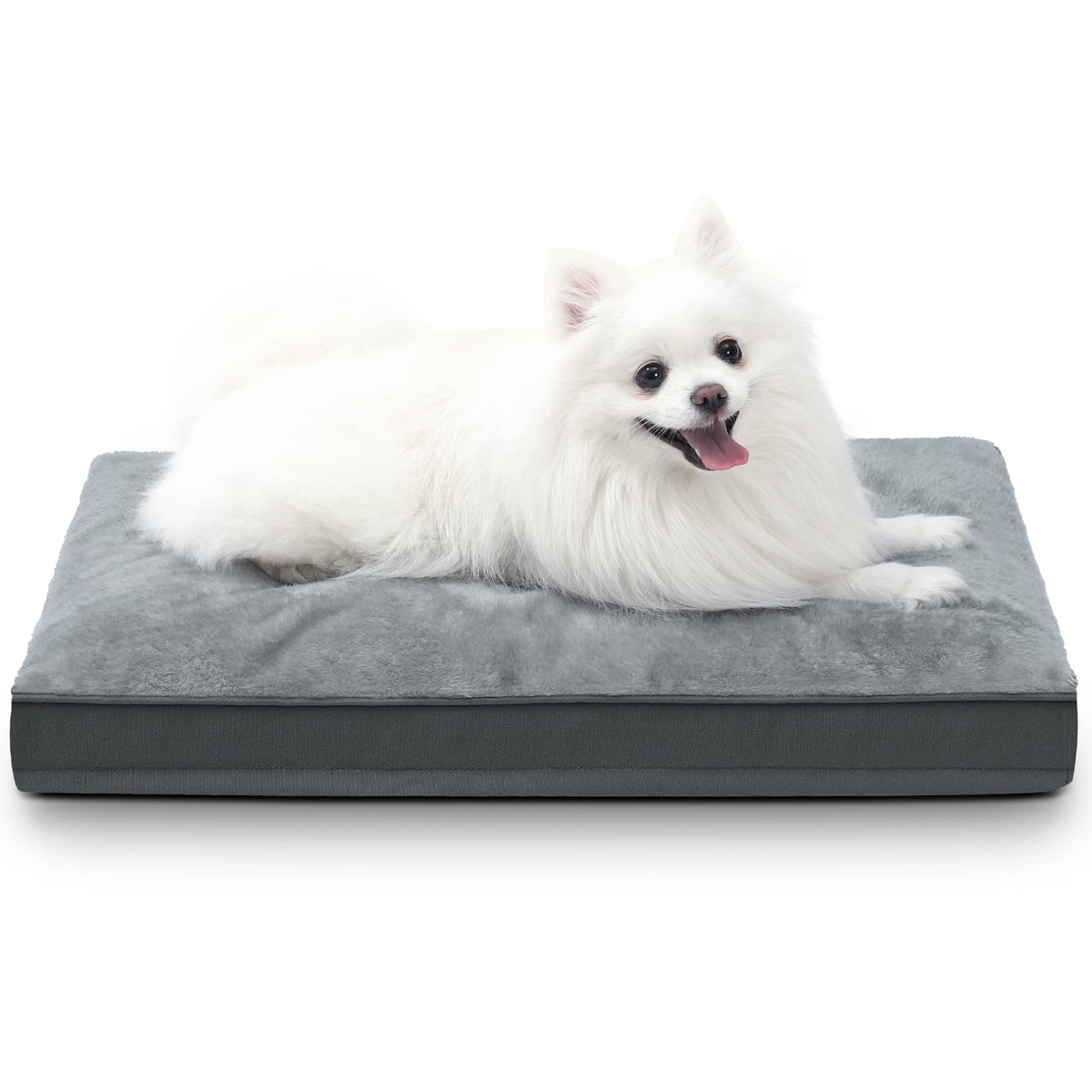 NUPIDA cama jaula para perro, superficie felpa suave para máxima comodidad