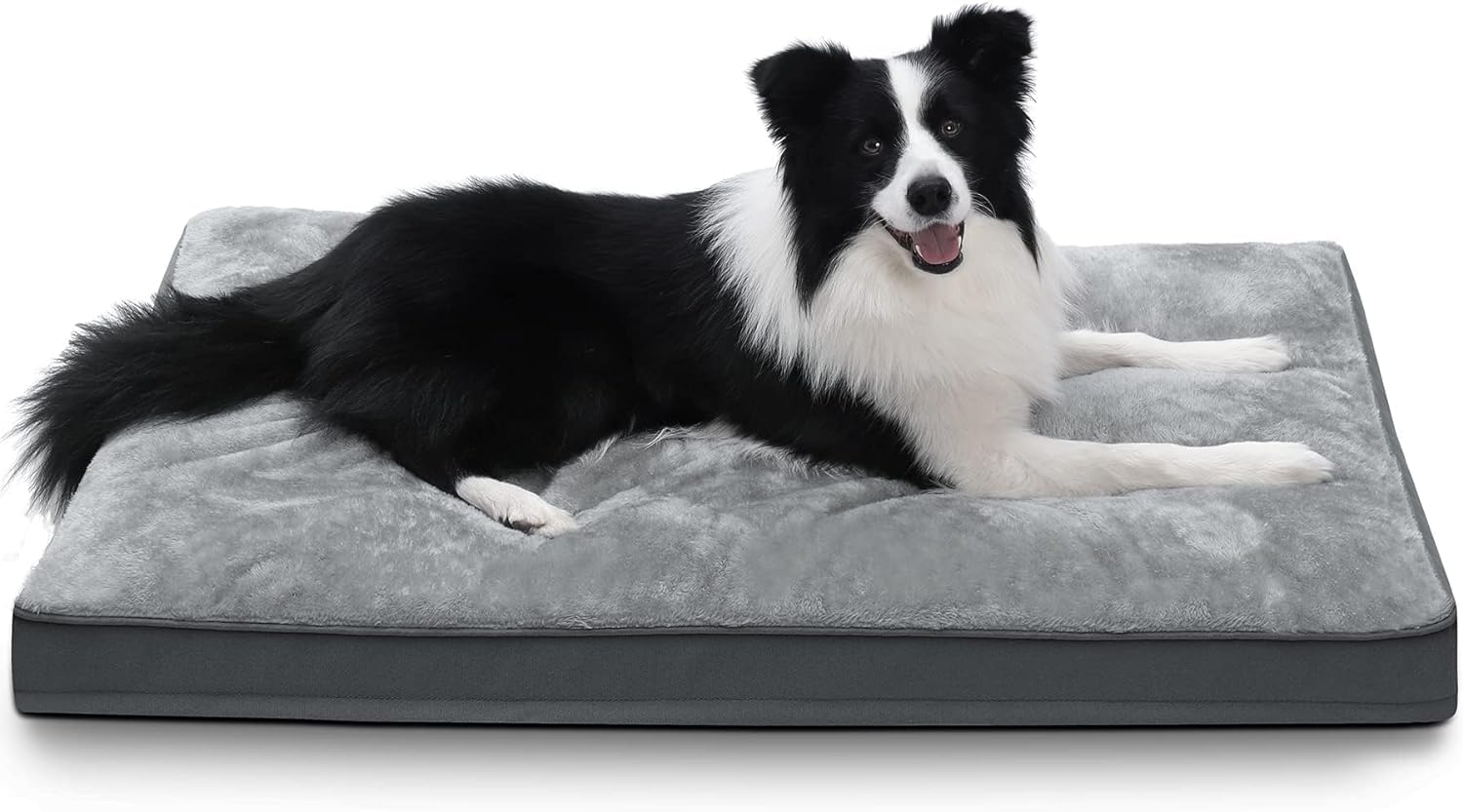 Cama NUPIDA para jaula de perro felpa impermeable, confort suave y protección ante accidentes