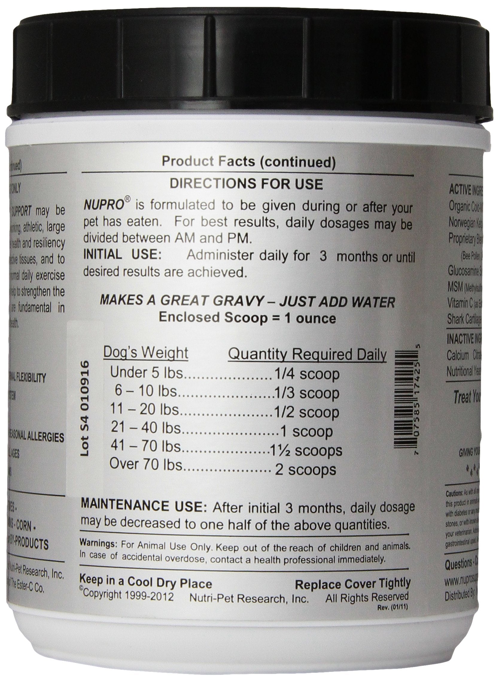 Nupro Soporte Articular, ingredientes naturales que favorecen la movilidad