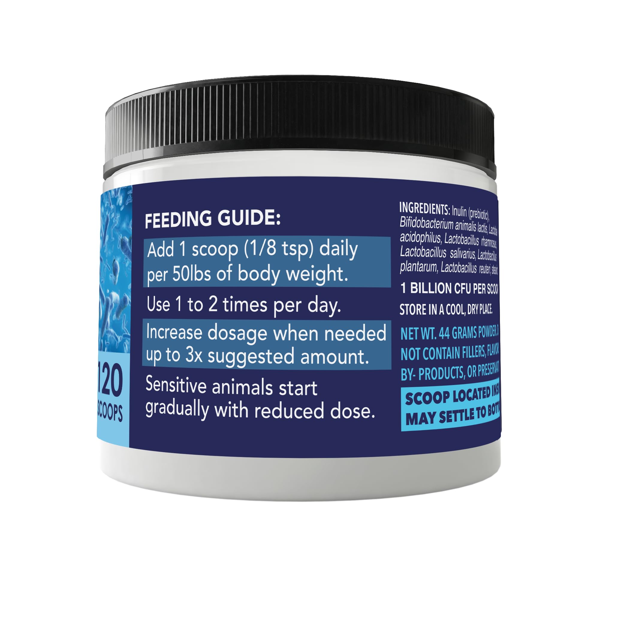 Nusentia Probiotics hecho en Estados Unidos con GMP y NASC.