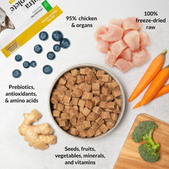 Nutra Complete de Ultimate Pet Nutrition: paquete de cuatro bolsas para nutrición constante.