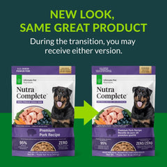 Nutra Complete: porciones de cerdo seco para proteína de digestibilidad