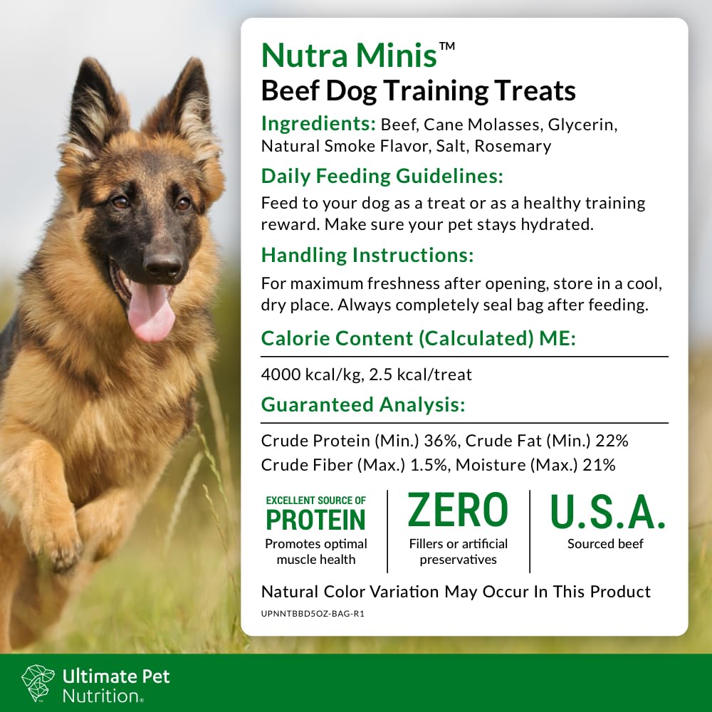 Aroma ternera de Nutra Minis, incentivo sabroso para motivar.