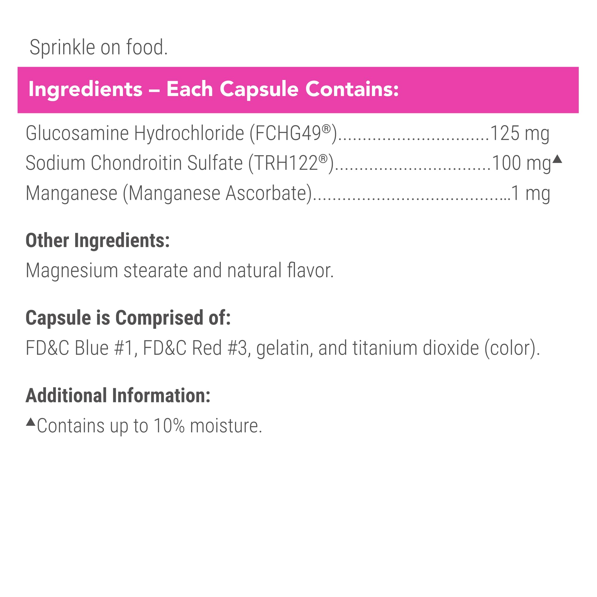 Nutramax Cosequin para Gatos: glucosamina hidrochloruro para articulaciones sanas.